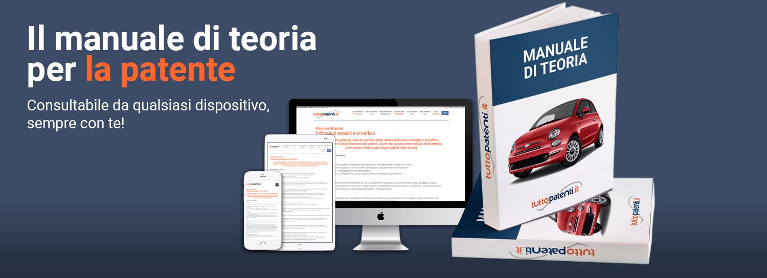 Manuale di teoria patente AB | tuttopatenti.it